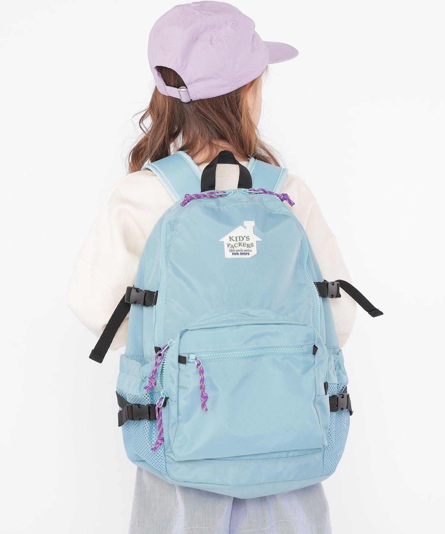 【シップス/SHIPS / KIDS】の【SHIPS KIDS別注】KID S PACKERS DAY PACK TIPI KIDS インテリア・キッズ・メンズ・レディースファッション・服の通販 founy(ファニー) 　ファッション　Fashion　キッズファッション　Fashion for Kids　アクセサリー　Fashion Accessories　スペシャル　Special, Limited Edition　人気　Popular, Best Seller　ベーシック　Basic, Essential　ポケット　Pocket, Pocket Detail　別注　Limited Edition, Custom Order　ミックス　Mix, Mixed Style　ライトブルー|ID: prp329100004622925 ipo3291000000033494220
