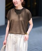【ジャーナルスタンダード レリューム/JOURNAL STANDARD relume】の《追加 4》接触冷感 / ウォッシャブルクールプルオーバー 人気、トレンドファッション・服の通販 founy(ファニー) ファッション Fashion レディースファッション Fashion for Women トップス・カットソー Cut & Sew Tops カジュアルプルオーバー・ニットトップス Pullovers & Knit Tops / Casual Pullovers 2025年 2025 2025春夏・S/S Spring/Summer 2025 SS25 thumbnail ブラウン|ID: prp329100004622973 ipo3291000000033256269