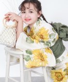 【その他のブランド/Other】の簡単着付け セパレート 浴衣 女の子 3点セット( セパレート浴衣 + 帯 + 下駄 ) 12.泡沫向日葵|ID: prp329100004623009 ipo3291000000033461517