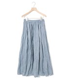 【マーコート/MARcourt】のMidiUmi シャンブレーギャザースカート 人気、トレンドファッション・服の通販 founy(ファニー) ファッション Fashion レディースファッション Fashion for Women スカート Skirts シャンブレー Chambray, Denim-Like Fabric シンプル Simple, Minimal ベーシック Basic, Essential ポケット Pocket, Pocket Detail リラックス Relax, Relaxed Fit ルーズ Loose, Oversized ロング Long, Long-Length ワイド Wide, Wide Fit ワッシャー Washer, Crinkled Finish 無地 Plain, Solid Color thumbnail ブルーA|ID: prp329100004623161 ipo3291000000033190135