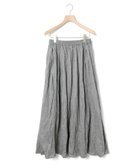 【マーコート/MARcourt】のMidiUmi シャンブレーギャザースカート 人気、トレンドファッション・服の通販 founy(ファニー) ファッション Fashion レディースファッション Fashion for Women スカート Skirts シャンブレー Chambray, Denim-Like Fabric シンプル Simple, Minimal ベーシック Basic, Essential ポケット Pocket, Pocket Detail リラックス Relax, Relaxed Fit ルーズ Loose, Oversized ロング Long, Long-Length ワイド Wide, Wide Fit ワッシャー Washer, Crinkled Finish 無地 Plain, Solid Color thumbnail ブラック|ID: prp329100004623161 ipo3291000000033190136
