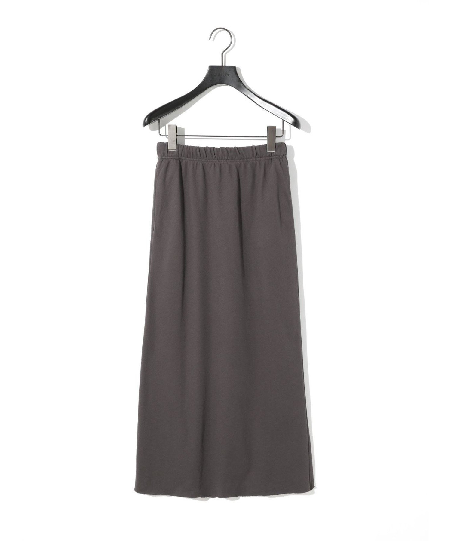 【マーコート/MARcourt】のMIDIUMISOLID for Ladies スウェットフレアロングスカート インテリア・キッズ・メンズ・レディースファッション・服の通販 founy(ファニー) 　ファッション　Fashion　レディースファッション　Fashion for Women　スカート　Skirts　ロングスカート　Long Skirts / Maxi & Midi Skirts　スウェット / スエット　Sweatshirt, Sweatwear　ツイル　Twist, Twisted Detail　ビンテージ　Vintage, Retro Style　ポケット　Pocket, Pocket Detail　マキシ　Maxi, Full Length　リラックス　Relax, Relaxed Fit　ルーズ　Loose, Oversized　ワイド　Wide, Wide Fit　エレガント 上品　Elegant　チャコールグレー|ID: prp329100004623236 ipo3291000000033190966