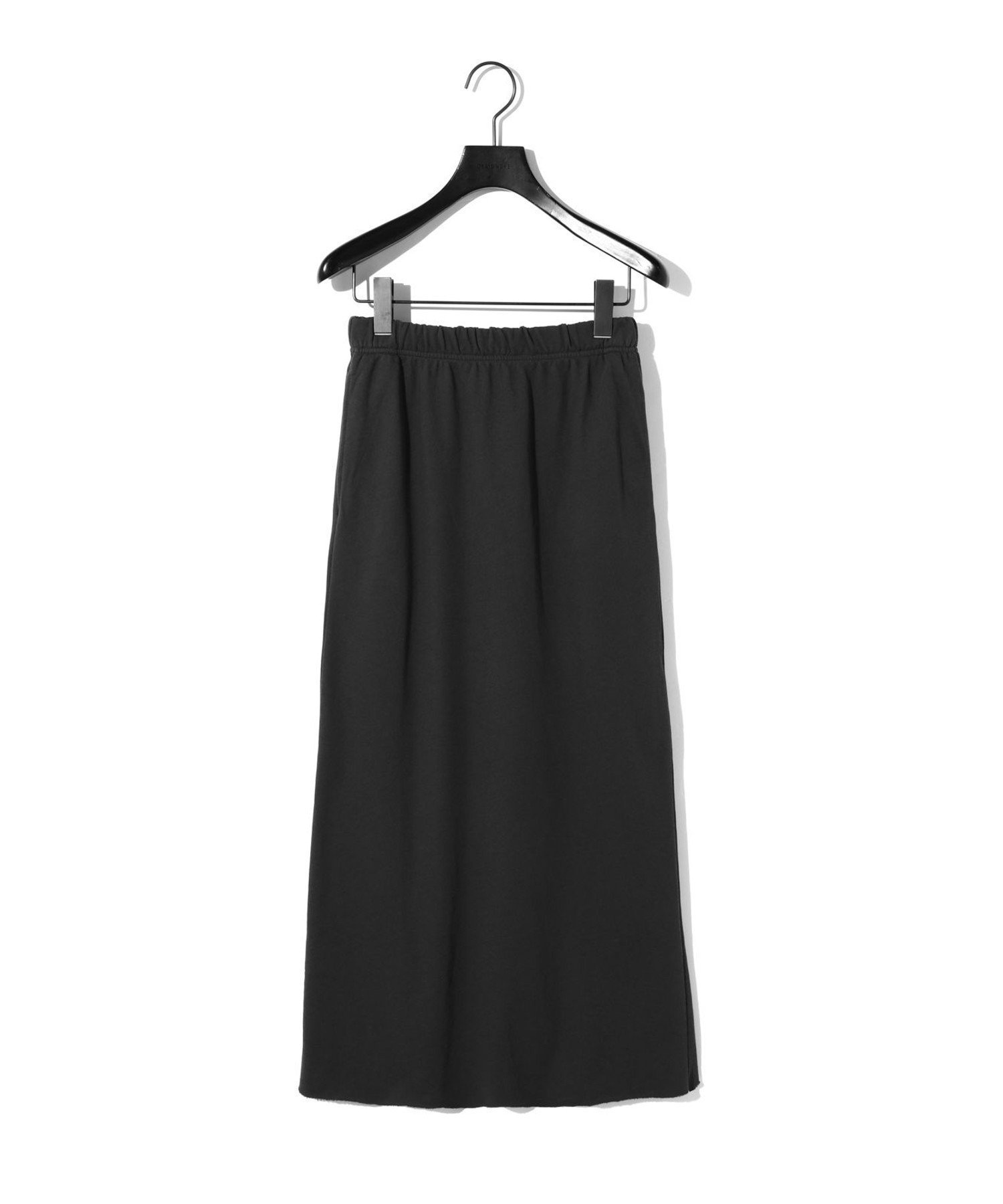 【マーコート/MARcourt】のMIDIUMISOLID for Ladies スウェットフレアロングスカート インテリア・キッズ・メンズ・レディースファッション・服の通販 founy(ファニー) 　ファッション　Fashion　レディースファッション　Fashion for Women　スカート　Skirts　ロングスカート　Long Skirts / Maxi & Midi Skirts　スウェット / スエット　Sweatshirt, Sweatwear　ツイル　Twist, Twisted Detail　ビンテージ　Vintage, Retro Style　ポケット　Pocket, Pocket Detail　マキシ　Maxi, Full Length　リラックス　Relax, Relaxed Fit　ルーズ　Loose, Oversized　ワイド　Wide, Wide Fit　エレガント 上品　Elegant　ブラック|ID: prp329100004623236 ipo3291000000033190969