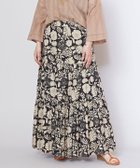 【アミナコレクション/Amina Collection】の【チャイハネ】タニーシュスカート 人気、トレンドファッション・服の通販 founy(ファニー) ファッション Fashion レディースファッション Fashion for Women スカート Skirts インド Indian Textile ティアードスカート Tiered Skirt, Flounced Skirt ブロック Block, Solid Block Pattern プリント Print, Printed Pattern ポケット Pocket, Pocket Detail thumbnail ブラック|ID: prp329100004623287 ipo3291000000033423615