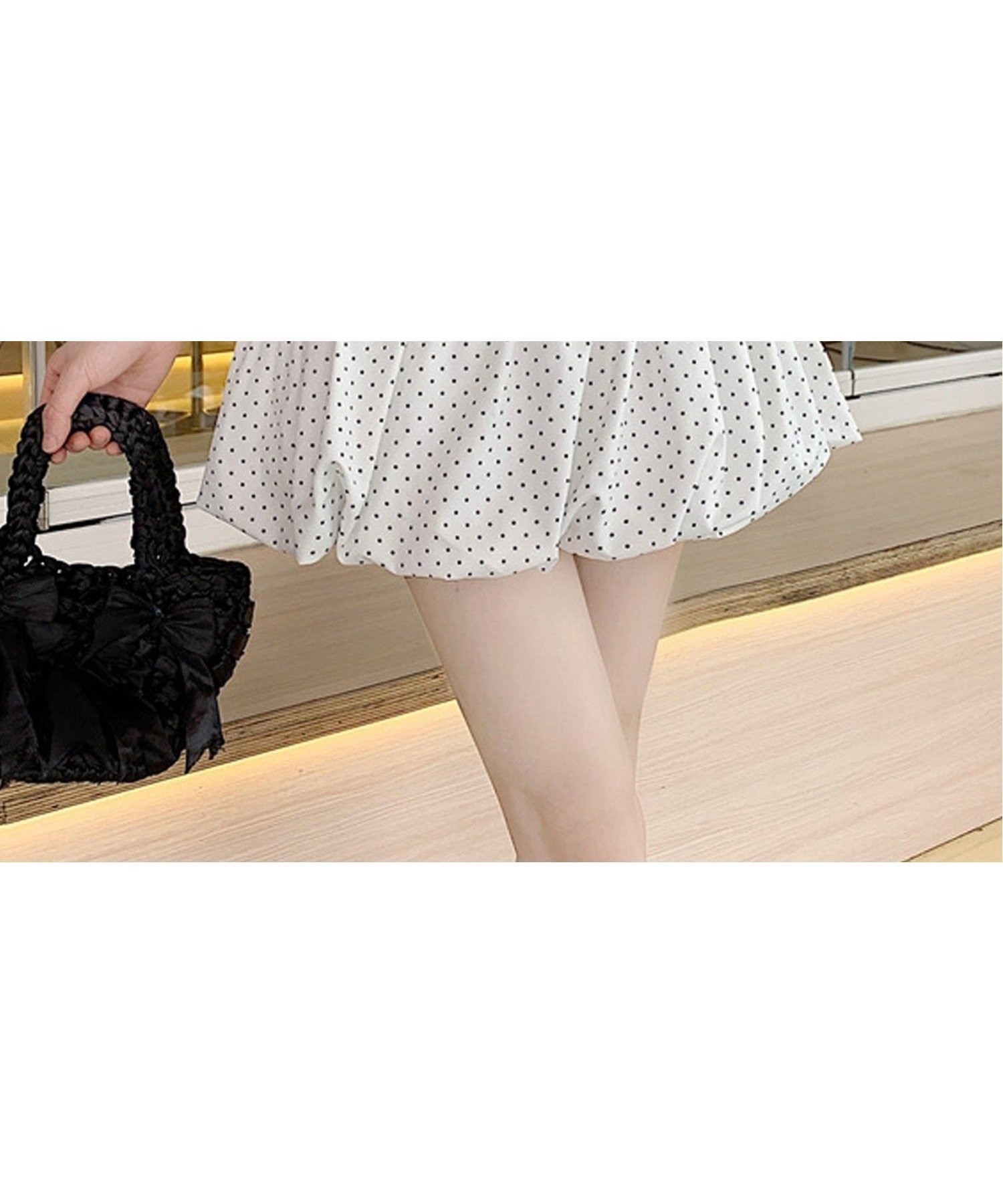 【チェルカ/CERCA】のNia/Nia(ニア)/ドット柄バルーンミニスカート インテリア・キッズ・メンズ・レディースファッション・服の通販 founy(ファニー) 　ファッション　Fashion　レディースファッション　Fashion for Women　スカート　Skirts　ミニスカート　Mini Skirts　おすすめ　Recommended / Our Picks　トレンド　Trend, Trending Now　ドット　Polka Dot, Dot Pattern　バルーン　Balloon, Balloon Silhouette　ミニスカート　Mini Skirt, Short Skirt　今季　This Season, Current Season　ホワイト|ID: prp329100004623299 ipo3291000000033191627