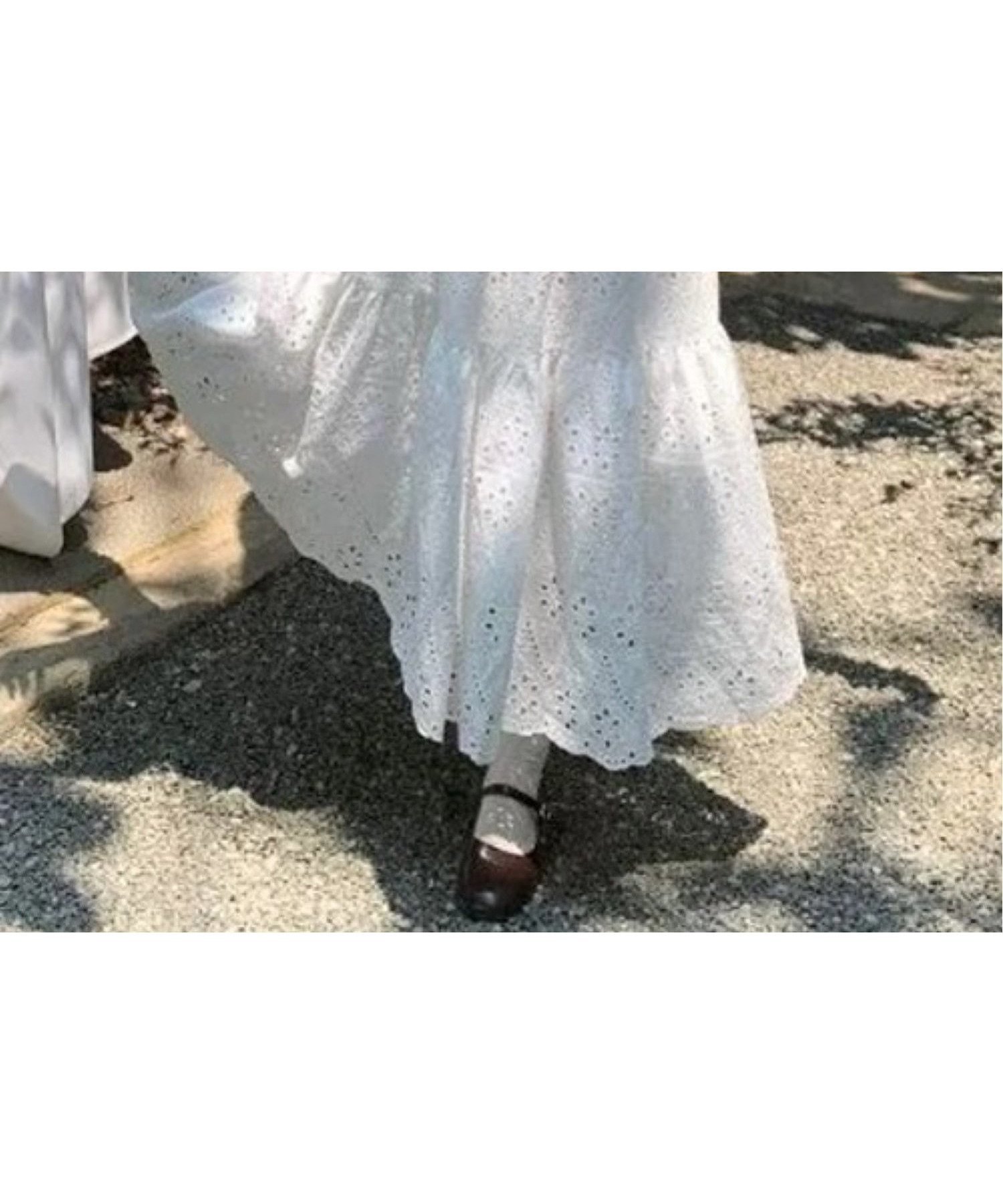 【チェルカ/CERCA】のChiina/Chiina / コットンレースロングスカート インテリア・キッズ・メンズ・レディースファッション・服の通販 founy(ファニー) 　ファッション　Fashion　レディースファッション　Fashion for Women　スカート　Skirts　ロングスカート　Long Skirts / Maxi & Midi Skirts　キャミソール　Camisole, Spaghetti Strap Top　タンク　Tank Top, Sleeveless Top　トレンド　Trend, Trending Now　再入荷　Restock / Back in Stock　夏　Summer　春　Spring　S/S・春夏　SS, Spring/Summer, Warm Season　ホワイト|ID: prp329100004623300 ipo3291000000033191634