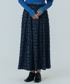 【ローズバッド/ROSE BUD】のmici/JACQUARD TUCK LONG SKIRT NAVY|ID: prp329100004623326 ipo3291000000033191792