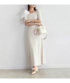 【ランダ/RANDA】の【Flower Collection】ワンショルダーリボンニットワンピース CREAM|ID: prp329100004623358 ipo3291000000033583573