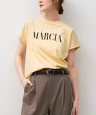 【マイカ ディール/MICA & DEAL】のMARCIA ヘムラウンドロゴプリントT-shirt 2サイズ展開 人気、トレンドファッション・服の通販 founy(ファニー) ファッション Fashion レディースファッション Fashion for Women トップス・カットソー Cut & Sew Tops シャツ・ブラウス・オフィスカジュアル Elegant Blouses & Button-Ups ロングTシャツ・Tシャツ Longline T-Shirts & Tees インナー Innerwear カットソー Cut and Sewn Top カーディガン Cardigan, Knitwear シルク Silk, 100% Silk スラックス Slacks, Dress Pants デニム Denim, Jeans Material 人気 Popular, Best Seller ヘムライン Hemline, Bottom Cut おすすめ Recommended / Our Picks thumbnail ORANGE|ID: prp329100004623373 ipo3291000000033339141