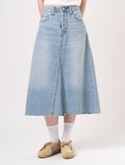 【リーバイス/Levis】のハイライズ Aラインスカート ライトインディゴ 人気、トレンドファッション・服の通販 founy(ファニー) ファッション Fashion レディースファッション Fashion for Women スカート Skirts Aライン・フレアスカート A-Line & Flared Skirts スニーカー Sneakers, Trainers デニム Denim, Jeans Material ハイライズ High Rise, High Waist thumbnail Light Indigo|ID: prp329100004623415 ipo3291000000033953408