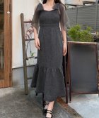 【ジュノア/JUNOAH】のチュールリボンツイードマーメイドワンピース 人気、トレンドファッション・服の通販 founy(ファニー) ファッション Fashion レディースファッション Fashion for Women ワンピース Dresses thumbnail チャコール|ID: prp329100004623422 ipo3291000000033213000
