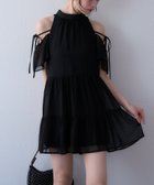 【ナイスクラップ/NICE CLAUP】の肩あきティアードチュニック 人気、トレンドファッション・服の通販 founy(ファニー) ファッション Fashion レディースファッション Fashion for Women トップス・カットソー Cut & Sew Tops おすすめ Recommended / Our Picks ガーリー Girly, Feminine Style ショート Short, Short Length デニム Denim, Jeans Material フェミニン Feminine, Girly フリル Frill, Ruffle フレア Flare, Flared ミニスカート Mini Skirt, Short Skirt 夏 Summer thumbnail ブラック|ID: prp329100004623441 ipo3291000000033193227