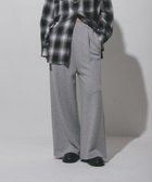 【レプシィム ローリーズファーム/LEPSIM LOWRYS FARM】のタックスウェットパンツAW 人気、トレンドファッション・服の通販 founy(ファニー) ファッション Fashion レディースファッション Fashion for Women パンツ Pants & Trousers おすすめ Recommended / Our Picks ストレート Straight, Straight Cut トレンド Trend, Trending Now ループ Loop, Loop Knit ワイド Wide, Wide Fit thumbnail グレー15|ID: prp329100004623536 ipo3291000000033195355