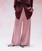【レプシィム ローリーズファーム/LEPSIM LOWRYS FARM】のタックスウェットパンツAW 人気、トレンドファッション・服の通販 founy(ファニー) ファッション Fashion レディースファッション Fashion for Women パンツ Pants & Trousers おすすめ Recommended / Our Picks ストレート Straight, Straight Cut トレンド Trend, Trending Now ループ Loop, Loop Knit ワイド Wide, Wide Fit thumbnail ピンク24|ID: prp329100004623536 ipo3291000000033195357