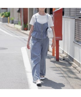 【グローバルワーク/GLOBAL WORK / KIDS】のトクトク3セット/デニム+Tシャツ/キッズ/575581 人気、トレンドファッション・服の通販 founy(ファニー) ファッション Fashion キッズファッション Fashion for Kids インナー Innerwear デニム Denim, Jeans Material ビスチェ Bustier, Corset Top 半袖 Short Sleeve, Half Sleeve 夏 Summer |ID:prp329100004623612