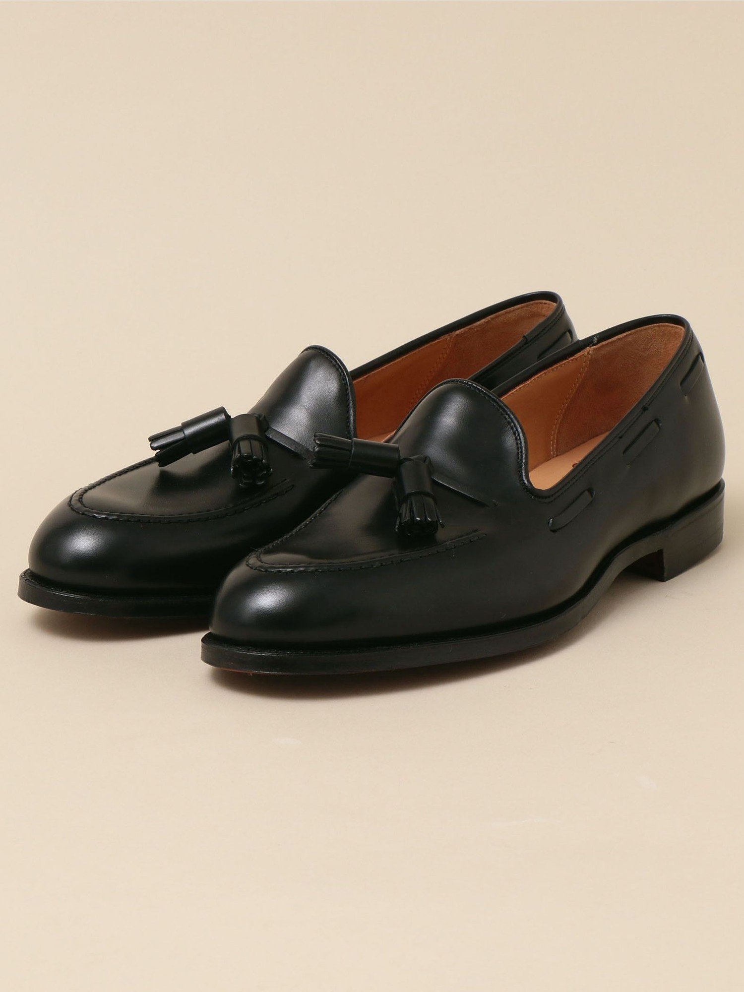 【シップス/SHIPS / MEN】のCROCKETT JONES CAVENDISH タッセル ローファー インテリア・キッズ・メンズ・レディースファッション・服の通販 founy(ファニー) 　ファッション　Fashion　メンズファッション　Fashion for Men　シンプル　Simple, Minimal　タッセル　Tassel, Fringe　チャーム　Charm, Pendant　定番　Standard, Basic Item　人気　Popular, Best Seller　ワイド　Wide, Wide Fit　ブラック|ID: prp329100004623674 ipo3291000000033197585