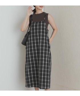 【アーバンリサーチ ドアーズ/URBAN RESEARCH DOORS】 チェックキャミワンピース人気、トレンドファッション・服の通販 founy(ファニー) ファッション Fashion レディースファッション Fashion for Women ワンピース Dresses キャミソールワンピース Camisole Dresses 2025年 2025 2025春夏・S/S Spring/Summer 2025 SS25 インナー Innerwear キャミワンピース Cami Dress, Slip Dress ストレート Straight, Straight Cut チェック Check, Plaid, Tartan 夏 Summer S/S・春夏 SS, Spring/Summer, Warm Season |ID:prp329100004623705