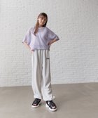【グローバルワーク/GLOBAL WORK / KIDS】のダブルウエストカットパンツ/キッズ/323380 白杢08|ID: prp329100004623723 ipo3291000000033481175