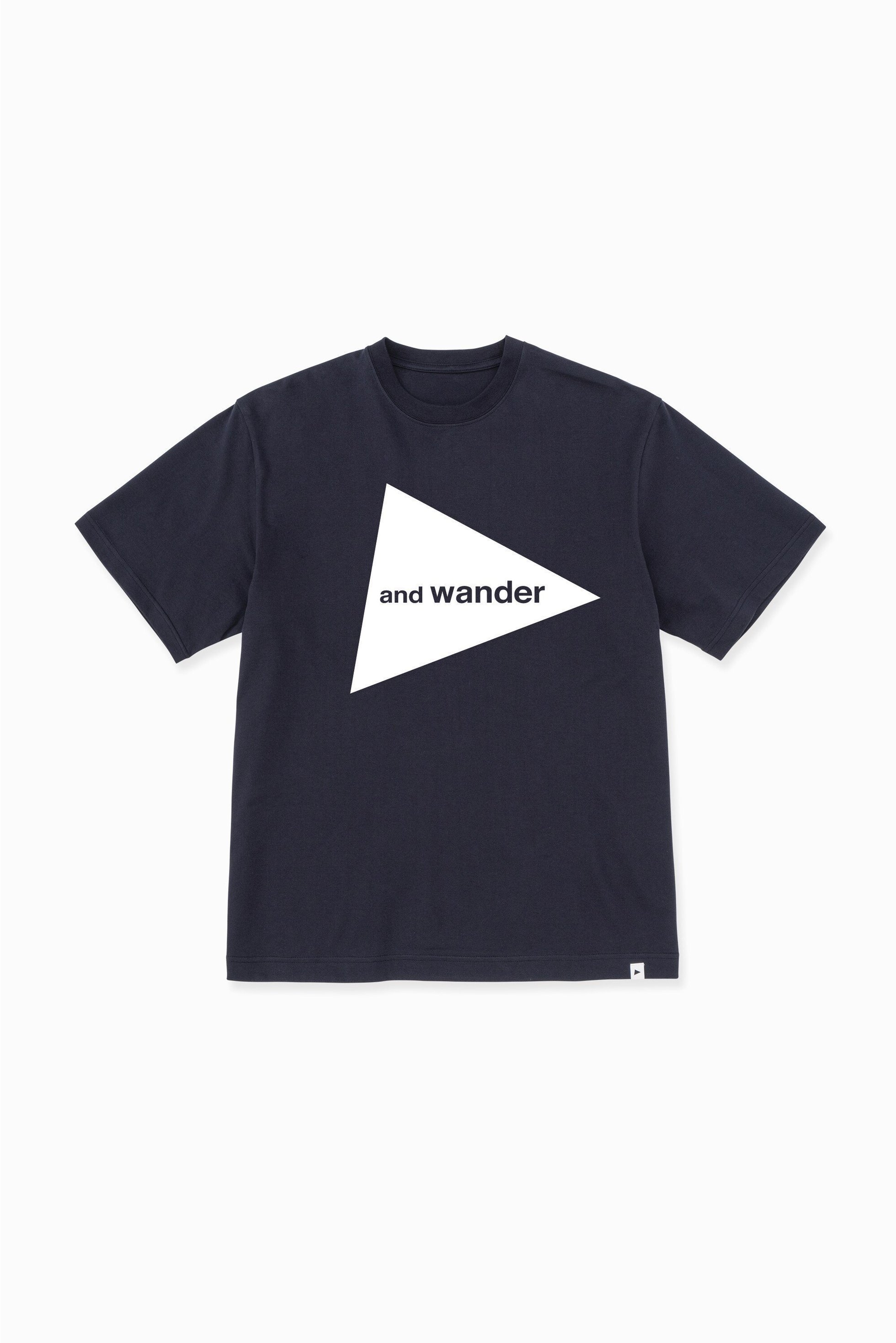 【アンドワンダー/and wander】のand wander logo SS T インテリア・キッズ・メンズ・レディースファッション・服の通販 founy(ファニー) 　ファッション　Fashion　レディースファッション　Fashion for Women　black|ID: prp329100004623740 ipo3291000000033198149