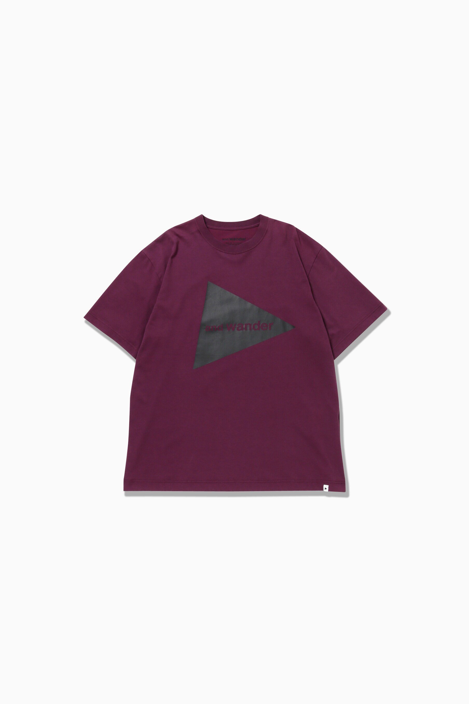 【アンドワンダー/and wander】のand wander logo SS T インテリア・キッズ・メンズ・レディースファッション・服の通販 founy(ファニー) 　ファッション　Fashion　レディースファッション　Fashion for Women　bordeaux1|ID: prp329100004623740 ipo3291000000033198152
