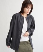 【イッカ/ikka】の【親子コーデ】マルチWAYバンドカラーシャツ 人気、トレンドファッション・服の通販 founy(ファニー) ファッション Fashion レディースファッション Fashion for Women トップス・カットソー Cut & Sew Tops シャツ・ブラウス・オフィスカジュアル Elegant Blouses & Button-Ups おすすめ Recommended / Our Picks ブラウジング Blouson Silhouette, Cinched Waist thumbnail チャコール|ID: prp329100004623743 ipo3291000000033198189