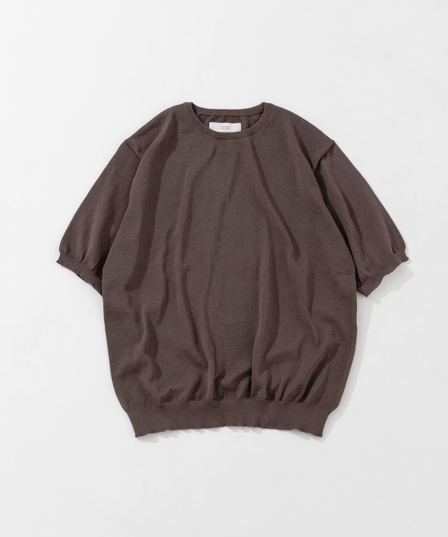 【アーバンリサーチ ロッソ/URBAN RESEARCH ROSSO / MEN】の『UR TECH ひやサラクール』AIRDRY半袖クルーニット インテリア・キッズ・メンズ・レディースファッション・服の通販 founy(ファニー) 　ファッション　Fashion　メンズファッション　Fashion for Men　インナー　Innerwear　クール　Cool, Chic　サマー　Summer, Summer Style　サンダル　Sandals, Summer Shoes　シューズ　Shoes, Footwear　シンプル　Simple, Minimal　ジャケット　Jacket, Outerwear　スラックス　Slacks, Dress Pants　定番　Standard, Basic Item　ポロシャツ　Polo Shirt, Collared Tee　半袖　Short Sleeve, Half Sleeve　モダン　Modern, Contemporary　S/S・春夏　SS, Spring/Summer, Warm Season　夏　Summer　エレガント 上品　Elegant　2025年　2025　2025春夏・S/S　Spring/Summer 2025 SS25　CHARCOAL|ID: prp329100004623769 ipo3291000000033198464