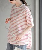 【アールピーエス/rps】のターンバックボーダードルマンプルオーバー 人気、トレンドファッション・服の通販 founy(ファニー) ファッション Fashion レディースファッション Fashion for Women トップス・カットソー Cut & Sew Tops カジュアルプルオーバー・ニットトップス Pullovers & Knit Tops / Casual Pullovers バッグ Bags カットソー Cut and Sewn Top シンプル Simple, Minimal トレンド Trend, Trending Now ドロップ Drop Shoulder, Dropped Style ベーシック Basic, Essential ボーダー Border, Stripe ミックス Mix, Mixed Style thumbnail ピンク|ID: prp329100004623794 ipo3291000000033290645