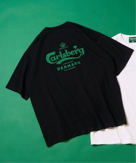 【フォーワンセブン バイ エディフィス/417 by EDIFICE / MEN】のCARLSBERG * 417 GRAPHIC Tシャツ 人気、トレンドファッション・服の通販 founy(ファニー) ファッション Fashion メンズファッション Fashion for Men コレクション Collection, Seasonal Line サッカー Seersucker, Summer Fabric |ID:prp329100004623806