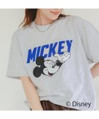 【ルクールブラン/le.coeur blanc】のGOOD ROCK SPEED/MICKEY/Tシャツ 人気、トレンドファッション・服の通販 founy(ファニー) ファッション Fashion レディースファッション Fashion for Women トップス・カットソー Cut & Sew Tops シャツ・ブラウス・オフィスカジュアル Elegant Blouses & Button-Ups ロングTシャツ・Tシャツ Longline T-Shirts & Tees おすすめ Recommended / Our Picks グラフィック Graphic, Graphic Design ジャケット Jacket, Outerwear プリント Print, Printed Pattern ヴィンテージ Vintage Style thumbnail L/グレー|ID: prp329100004623813 ipo3291000000033199039