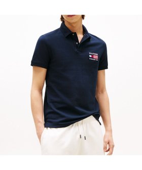【トミーヒルフィガー/TOMMY HILFIGER / MEN】のヒルフィガーフラッグレギュラーポロ 人気、トレンドファッション・服の通販 founy(ファニー) ファッション Fashion メンズファッション Fashion for Men おすすめ Recommended / Our Picks アメリカン American Style クラシック Classic, Timeless Style ゴルフ Golf ストレッチ Stretch, Stretchy Fabric スポーツ Sports, Activewear デニム Denim, Jeans Material ポロシャツ Polo Shirt, Collared Tee モダン Modern, Contemporary モチーフ Motif, Design Theme 人気 Popular, Best Seller 半袖 Short Sleeve, Half Sleeve 鹿の子 Piqué, Kanoko Fabric |ID:prp329100004623883