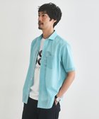 【タケオキクチ/TAKEO KIKUCHI / MEN】の接触冷感付き ローン 半袖シャツ 人気、トレンドファッション・服の通販 founy(ファニー) ファッション Fashion メンズファッション Fashion for Men ポケット Pocket, Pocket Detail 半袖 Short Sleeve, Half Sleeve 夏 Summer 羽織 Haori, Light Jacket 軽量 Lightweight, Ultra Light thumbnail ブルーグリーン|ID: prp329100004623891 ipo3291000000033199837