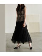 【フレイ アイディー/FRAY I.D】の【00サイズ】ジレチュールスカートセットアップ BLK[009]|ID: prp329100004623934 ipo3291000000034650718