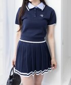 【クリア/clear】のダブルカラーポロニット スカートセットアップ 人気、トレンドファッション・服の通販 founy(ファニー) ファッション Fashion レディースファッション Fashion for Women セットアップ Matching Sets スカート・ミニ/ミディ/マキシ Skirts / Mini, Midi & Maxi Skirts スニーカー Sneakers, Trainers セットアップ Set-Up, Coordinated Outfit デニム Denim, Jeans Material トレンド Trend, Trending Now thumbnail NVY|ID: prp329100004623940 ipo3291000000033200714