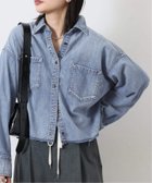 【ジャーナルスタンダード/JOURNAL STANDARD】の《追加 》ライトオンスデニムクロップドシャツ 人気、トレンドファッション・服の通販 founy(ファニー) ファッション Fashion レディースファッション Fashion for Women トップス・カットソー Cut & Sew Tops シャツ・ブラウス・オフィスカジュアル Elegant Blouses & Button-Ups 2025年 2025 2025-2026秋冬・A/W Autumn/Winter 2025–26 AW25–26 thumbnail ブルー|ID: prp329100004623969 ipo3291000000033305051