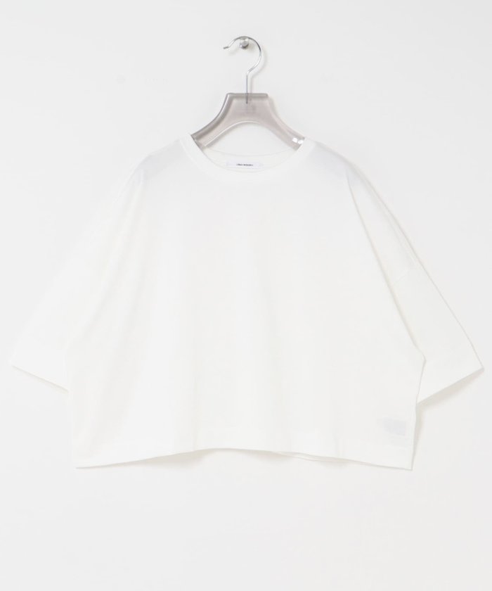 【アーバンリサーチ/URBAN RESEARCH】のハーフスリーブワイドカットソー インテリア・キッズ・メンズ・レディースファッション・服の通販 founy(ファニー) https://founy.com/ ファッション Fashion レディースファッション Fashion for Women トップス・カットソー Cut & Sew Tops カットソー・ベーシックTシャツ Cut-and-Sewn Tops / Stretch Tees & Basics 2025年 2025 2025春夏・S/S Spring/Summer 2025 SS25 おすすめ Recommended / Our Picks カットソー Cut and Sewn Top バランス Balance, Style Balance ワイド Wide, Wide Fit 夏 Summer S/S・春夏 SS, Spring/Summer, Warm Season |ID: prp329100004623972 ipo3291000000033561426