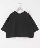 【アーバンリサーチ/URBAN RESEARCH】のハーフスリーブワイドカットソー BLACK|ID: prp329100004623972 ipo3291000000033561428