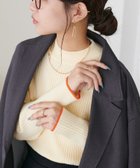【ディスコート/Discoat】の【リバイバル/26色展開】モチモチリブパイピングハイネック《WEB限定》 人気、トレンドファッション・服の通販 founy(ファニー) ファッション Fashion レディースファッション Fashion for Women シンプル Simple, Minimal フィット Fit, Slim Fit thumbnail ホワイト|ID: prp329100004623998 ipo3291000000033201481