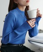 【ディスコート/Discoat】の【リバイバル/26色展開】モチモチリブパイピングハイネック《WEB限定》 人気、トレンドファッション・服の通販 founy(ファニー) ファッション Fashion レディースファッション Fashion for Women シンプル Simple, Minimal フィット Fit, Slim Fit thumbnail ブルー|ID: prp329100004623998 ipo3291000000033201485