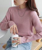 【ディスコート/Discoat】の【リバイバル/26色展開】モチモチリブパイピングハイネック《WEB限定》 人気、トレンドファッション・服の通販 founy(ファニー) ファッション Fashion レディースファッション Fashion for Women シンプル Simple, Minimal フィット Fit, Slim Fit thumbnail ピンク|ID: prp329100004623998 ipo3291000000033201489