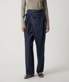 【ビューティ&ユース ユナイテッドアローズ/BEAUTY&YOUTH / UNITED ARROWS】のSteven Alan ライトオンスデニム クロスオーバー パンツ 人気、トレンドファッション・服の通販 founy(ファニー) ファッション Fashion レディースファッション Fashion for Women パンツ Pants & Trousers おすすめ Recommended / Our Picks シンプル Simple, Minimal フロント Front, Front Design リラックス Relax, Relaxed Fit thumbnail NAVY|ID: prp329100004624018 ipo3291000000033201683