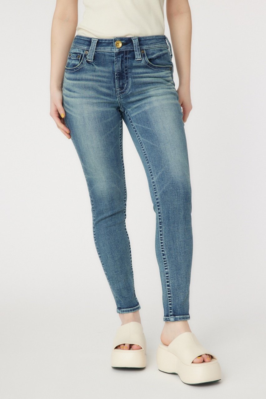 【ロデオクラウンズワイドボウル/RODEO CROWNS WIDE BOWL】のADDICTIVE TYPE2 SKINNY 人気、トレンドファッション・服の通販 founy(ファニー) 　ファッション　Fashion　レディースファッション　Fashion for Women　スキニー　Skinny, Slim Fit　ダブル　Double, Double-Breasted　デニム　Denim, Jeans Material　人気　Popular, Best Seller　定番　Standard, Basic Item　 other-1|ID: prp329100004624025 ipo3291000000033201740