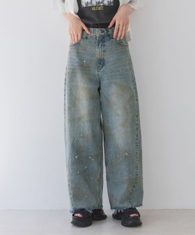 【ジーナシス/JEANASiS】のグランジカーブデニム 人気、トレンドファッション・服の通販 founy(ファニー) ファッション Fashion レディースファッション Fashion for Women おすすめ Recommended / Our Picks カットソー Cut and Sewn Top コンパクト Compact, Small Size デニム Denim, Jeans Material トレンド Trend, Trending Now ビンテージ Vintage, Retro Style ルーズ Loose, Oversized |ID:prp329100004624031