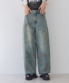 【ジーナシス/JEANASiS】のグランジカーブデニム 人気、トレンドファッション・服の通販 founy(ファニー) ファッション Fashion レディースファッション Fashion for Women おすすめ Recommended / Our Picks カットソー Cut and Sewn Top コンパクト Compact, Small Size デニム Denim, Jeans Material トレンド Trend, Trending Now ビンテージ Vintage, Retro Style ルーズ Loose, Oversized thumbnail ブルー|ID: prp329100004624031 ipo3291000000033201812