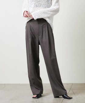 【ユナイテッドアローズ/UNITED ARROWS】 MARW UNITED ARROWS タック ワイド パンツ人気、トレンドファッション・服の通販 founy(ファニー) ファッション Fashion レディースファッション Fashion for Women パンツ Pants & Trousers 人気 Popular, Best Seller フロント Front, Front Design マニッシュ Mannish, Boyish メランジ Melange, Mixed Yarn ワイド Wide, Wide Fit ビジネス 仕事 通勤 Business / Work / Commuting |ID:prp329100004624047
