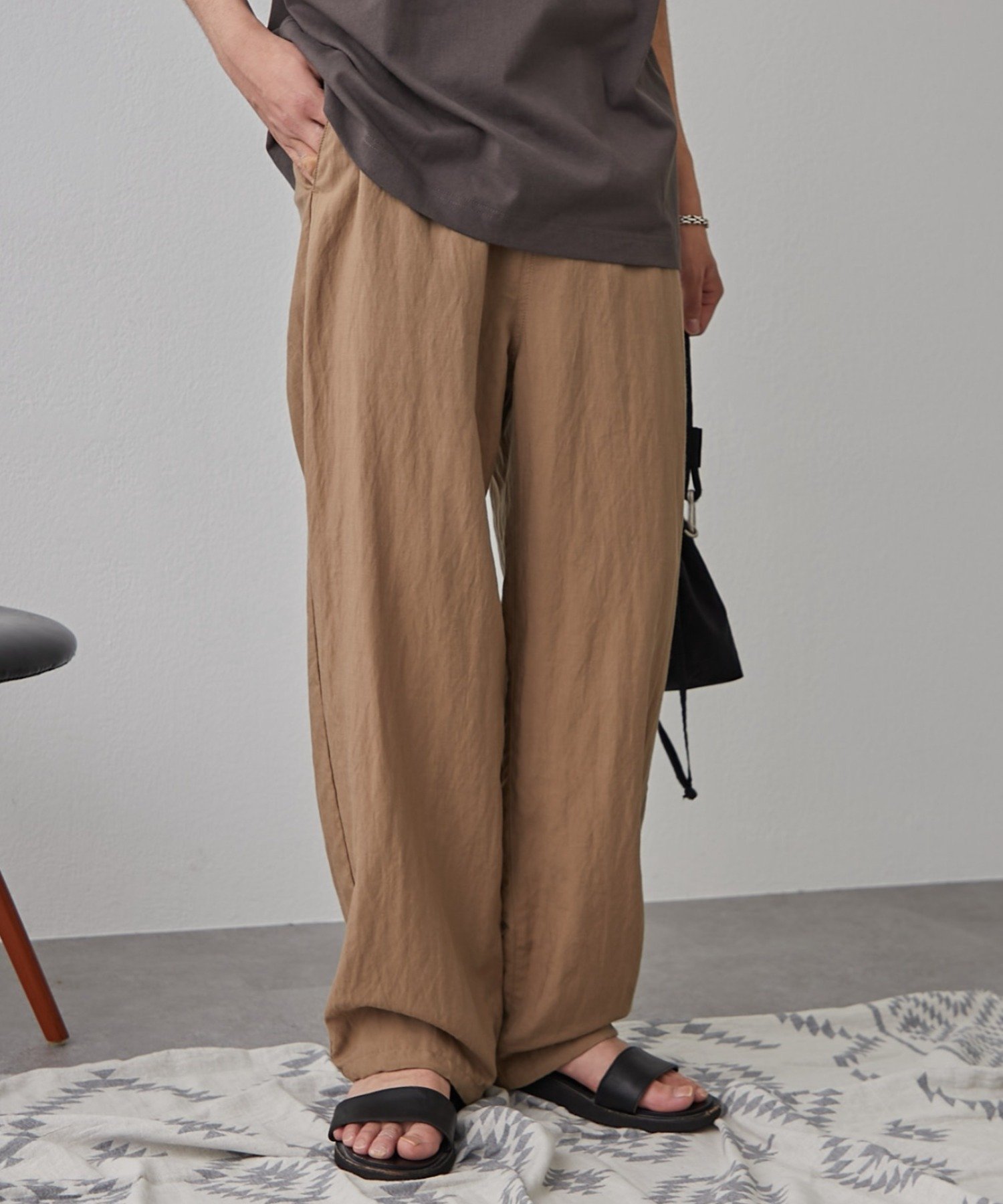 【チャオパニックティピー/CIAOPANIC TYPY】のリネンレーヨンリラックスイージーパンツ 人気、トレンドファッション・服の通販 founy(ファニー) 　ファッション　Fashion　レディースファッション　Fashion for Women　パンツ　Pants & Trousers　サンダル　Sandals, Summer Shoes　スニーカー　Sneakers, Trainers　リネン　Linen, Linen Fabric　リラックス　Relax, Relaxed Fit　楽ちん　Easy Fit, Comfortable　おすすめ　Recommended / Our Picks　夏　Summer　 other-1|ID: prp329100004624051 ipo3291000000033202066