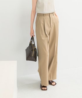 【アーバンリサーチ ロッソ/URBAN RESEARCH ROSSO】の防シワハイウエストワイドスラックス 人気、トレンドファッション・服の通販 founy(ファニー) ファッション Fashion レディースファッション Fashion for Women 2025年 2025 2025春夏・S/S Spring/Summer 2025 SS25 ストレッチ Stretch, Stretchy Fabric スラックス Slacks, Dress Pants センター Center, Center Line ツイル Twist, Twisted Detail フロント Front, Front Design ワイド Wide, Wide Fit 夏 Summer S/S・春夏 SS, Spring/Summer, Warm Season |ID:prp329100004624052