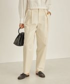 【シップス フォー ウィメン/SHIPS】の手洗い可能 綿 ギャバ マーベルト タック パンツ 人気、トレンドファッション・服の通販 founy(ファニー) ファッション Fashion レディースファッション Fashion for Women パンツ Pants & Trousers ベルト&ウエストマーク Belts & Waist Accessories 2023年 2023 2023春夏・S/S Spring/Summer 2023 SS23 おすすめ Recommended / Our Picks ショート Short, Short Length タイプライター Typewriter Fabric, Crisp Cotton トレンド Trend, Trending Now ベーシック Basic, Essential thumbnail オフホワイト|ID: prp329100004624066 ipo3291000000033202237