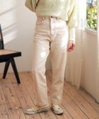 【ビームス ハート/BEAMS HEART】のデニム テーパードパンツ 25SS 人気、トレンドファッション・服の通販 founy(ファニー) ファッション Fashion レディースファッション Fashion for Women パンツ Pants & Trousers ウェーブ Wavy Pattern シンプル Simple, Minimal テーパード Tapered, Tapered Pants デニム Denim, Jeans Material 定番 Standard, Basic Item おすすめ Recommended / Our Picks 2025年 2025 2025春夏・S/S Spring/Summer 2025 SS25 thumbnail NATURAL|ID: prp329100004624070 ipo3291000000033202293