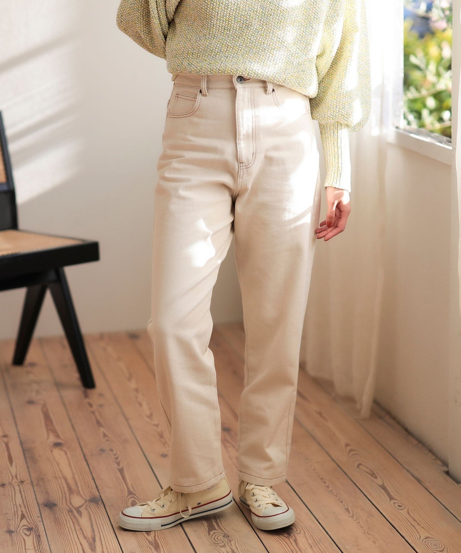 【ビームス ハート/BEAMS HEART】のデニム テーパードパンツ 25SS インテリア・キッズ・メンズ・レディースファッション・服の通販 founy(ファニー) 　ファッション　Fashion　レディースファッション　Fashion for Women　パンツ　Pants & Trousers　ウェーブ　Wavy Pattern　シンプル　Simple, Minimal　テーパード　Tapered, Tapered Pants　デニム　Denim, Jeans Material　定番　Standard, Basic Item　おすすめ　Recommended / Our Picks　2025年　2025　2025春夏・S/S　Spring/Summer 2025 SS25　NATURAL|ID: prp329100004624070 ipo3291000000033202293