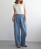 【ノッチ/notch】の【 notch. by KR 】タックボリュームデニムパンツ 人気、トレンドファッション・服の通販 founy(ファニー) ファッション Fashion レディースファッション Fashion for Women パンツ Pants & Trousers デニムパンツ・ジーンズ・美脚デニム Denim Jeans & Pants 2025年 2025 2025春夏・S/S Spring/Summer 2025 SS25 おすすめ Recommended / Our Picks カットオフ Cut-Off Design ギャザー Gathered, Ruffled コラボ Collaboration, Collab サンダル Sandals, Summer Shoes セットアップ Set-Up, Coordinated Outfit トレンド Trend, Trending Now ノースリーブ Sleeveless, No-Sleeve 人気 Popular, Best Seller 今季 This Season, Current Season 夏 Summer 春 Spring 秋 Autumn thumbnail ブルー|ID: prp329100004624088 ipo3291000000033544251